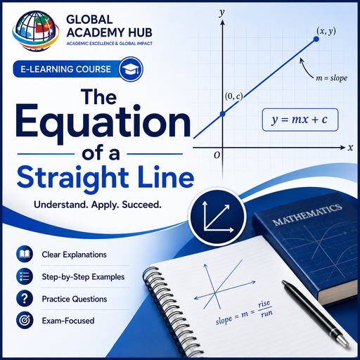 Equation Of A Straight Line